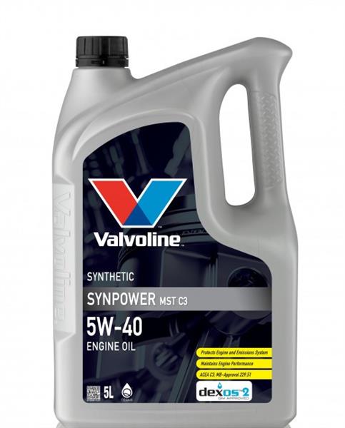 Huile Valvoline SynPower C3 5W40 5L