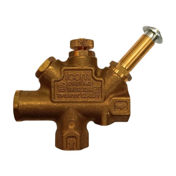 Auto-régulateur de pression avec bypass, pour ICOM JTG