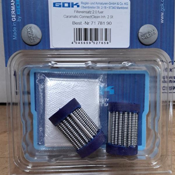 GOK Filter Cartridge 2.0 Caramatic ConnectClean x2
