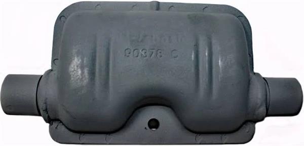 Silencieux d'échappement D24 en acier