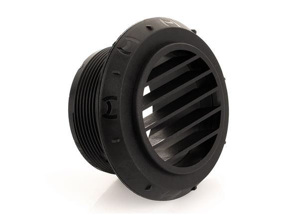 Webasto Luchtuitlaat 60mm 90 Graden Zwart