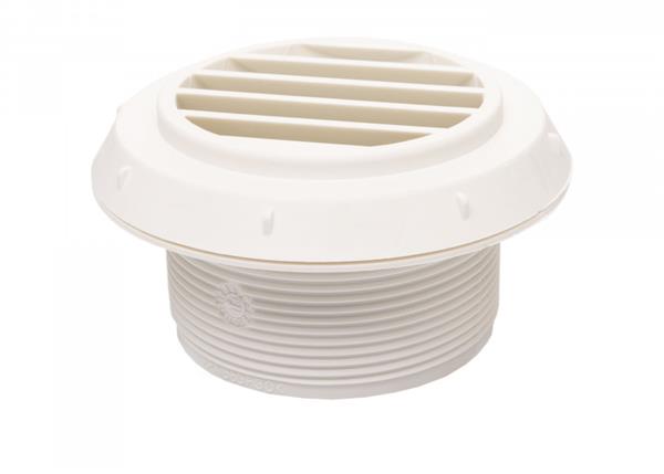 Webasto Luchtuitlaat D60 45 Graden Wit