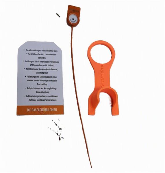 Orange Replacement Safety Clip LPG Quick Coupling Gas