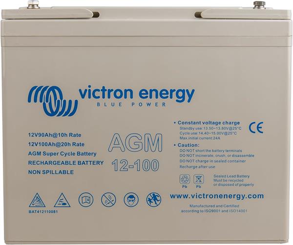 Victron 12V/230Ah AGM Super Cycle Accu