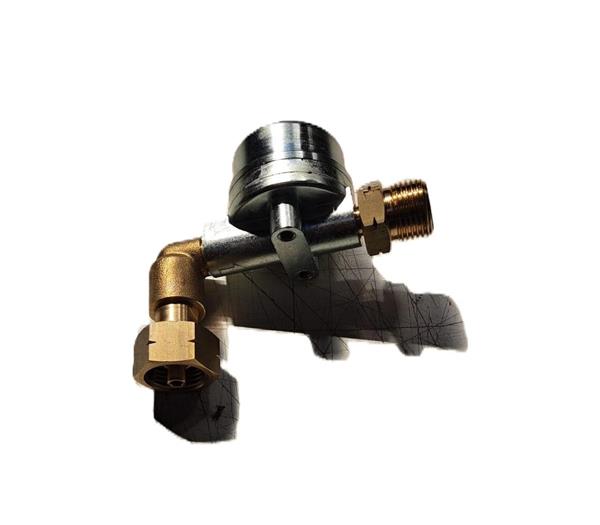 Filtre pour bouteille GPL coudé