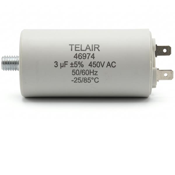 Telair Capacitor 3uF 450V 46974