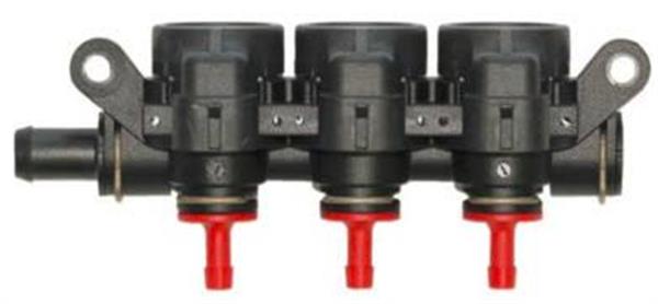 AEB Polymer injector 3 cyl. + D1.6 nozzles + accessoires