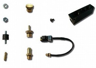 Bag of accessories for 6 cyl. Rail (inlet 10 mm)
