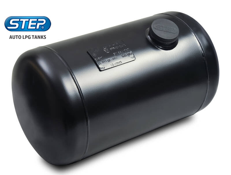 LPG tank 64L 360x662 mm cilinder