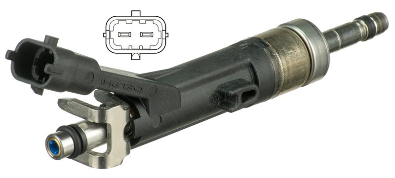Delphi 28579609 benzine-injector PSA 1.2 motor