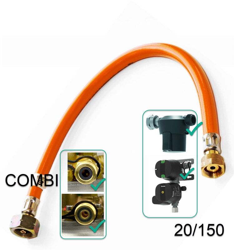 Hogedrukslang 50cm LPG Kombi G5 20/150