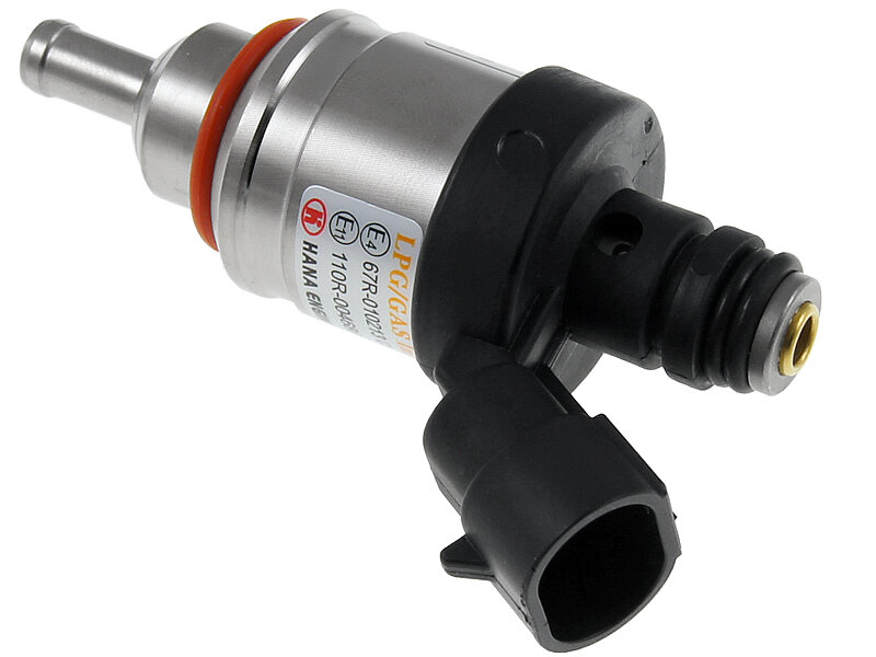 LPG/CNG injector Hana H2001 GOLD Rail Montage
