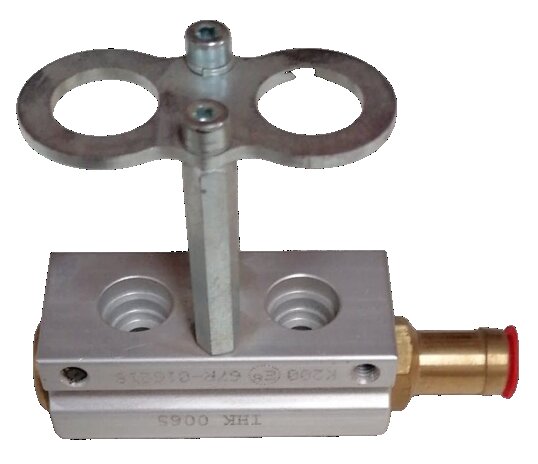 Hana rail 2 cil. Verdeelblok aluminium