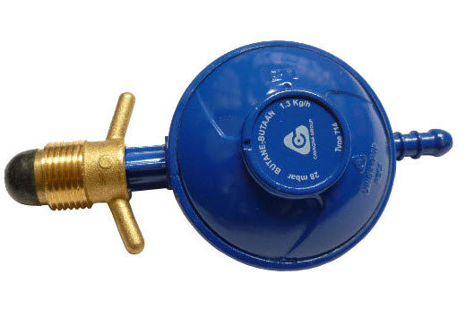 Détendeur de bouteille 28 mbar butane POL
