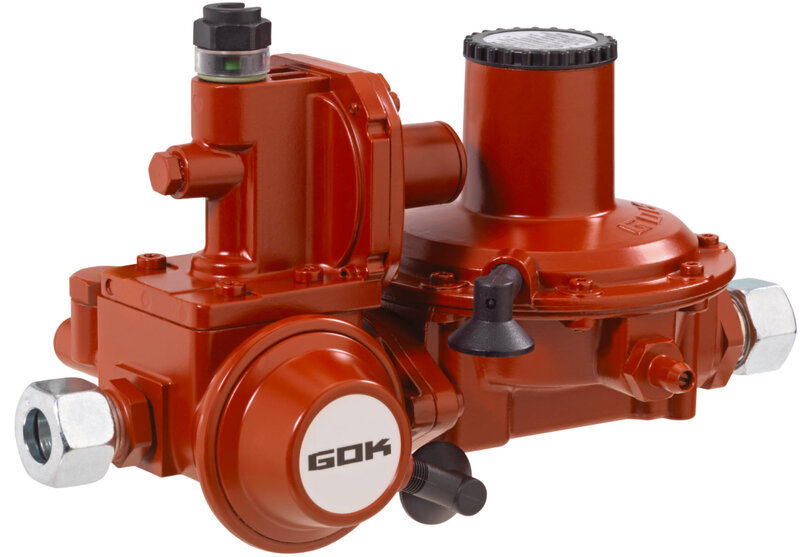 GOK détendeur BHK052 12kg/h 50mbar RVS 15mm