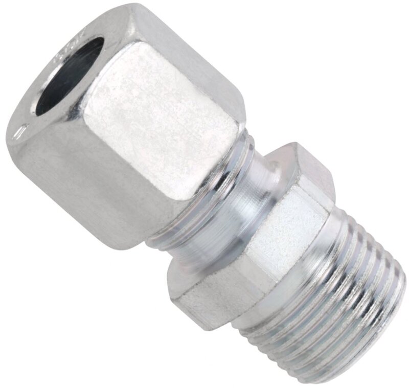Straight Compression Fitting 8mmx1/4