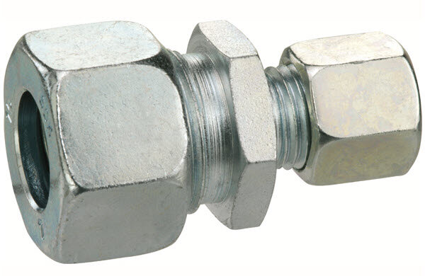 Rechte knelkoppeling 10x8mm GOK