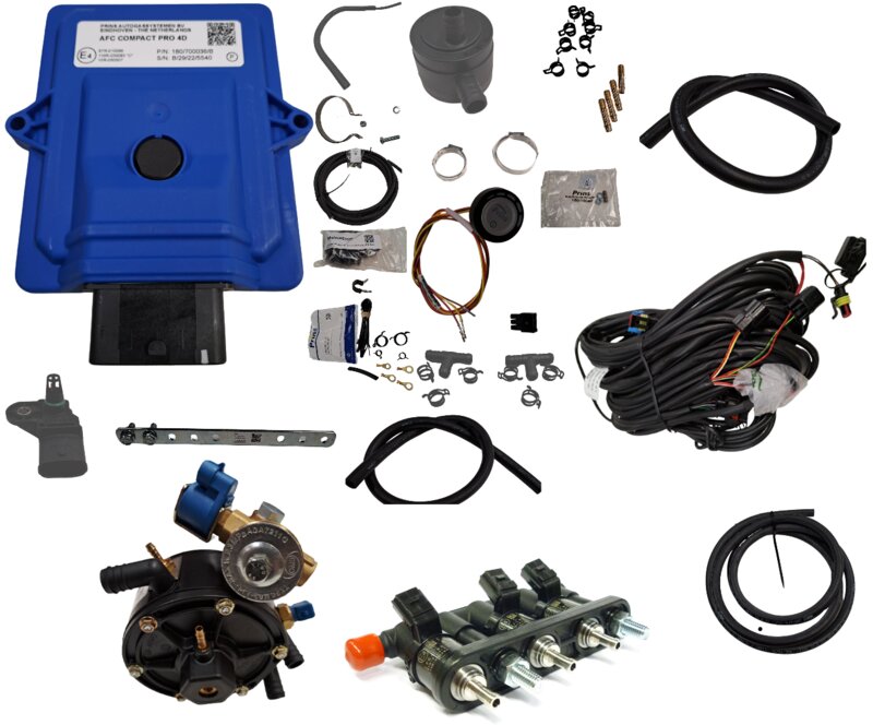 Prins LPG-kit VSI-2 for 3 Cylinder Engines 39-60KW