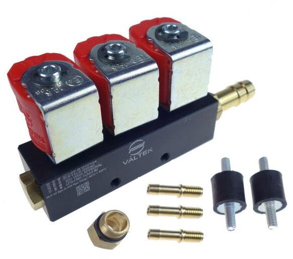 Rail VALTEK 3 cil., Standard, 3 Ohm