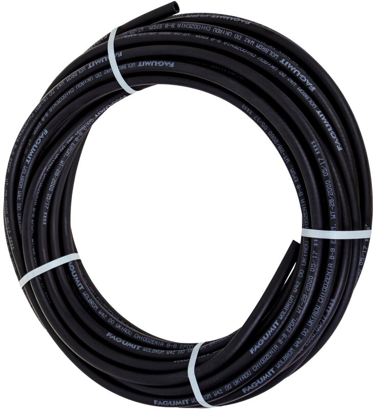 Waterslang 10x17 mm rubber koelwaterslang